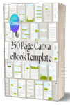 250-Page Canva eBook & Workbook Template