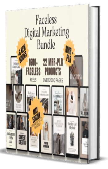 Faceless Empire Vault™ – 26 DFY Digital Products with Master Resell Rights